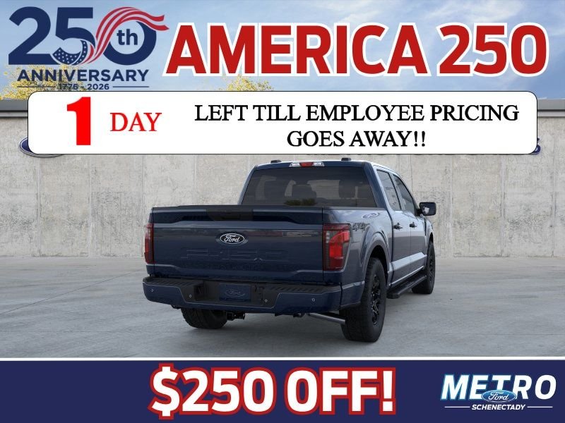 New 2026 Antimatter Blue Metallic Ford XLT image 8