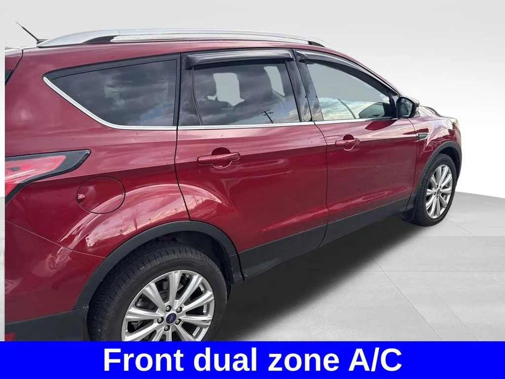 Used 2017 Red Ford Titanium image 7