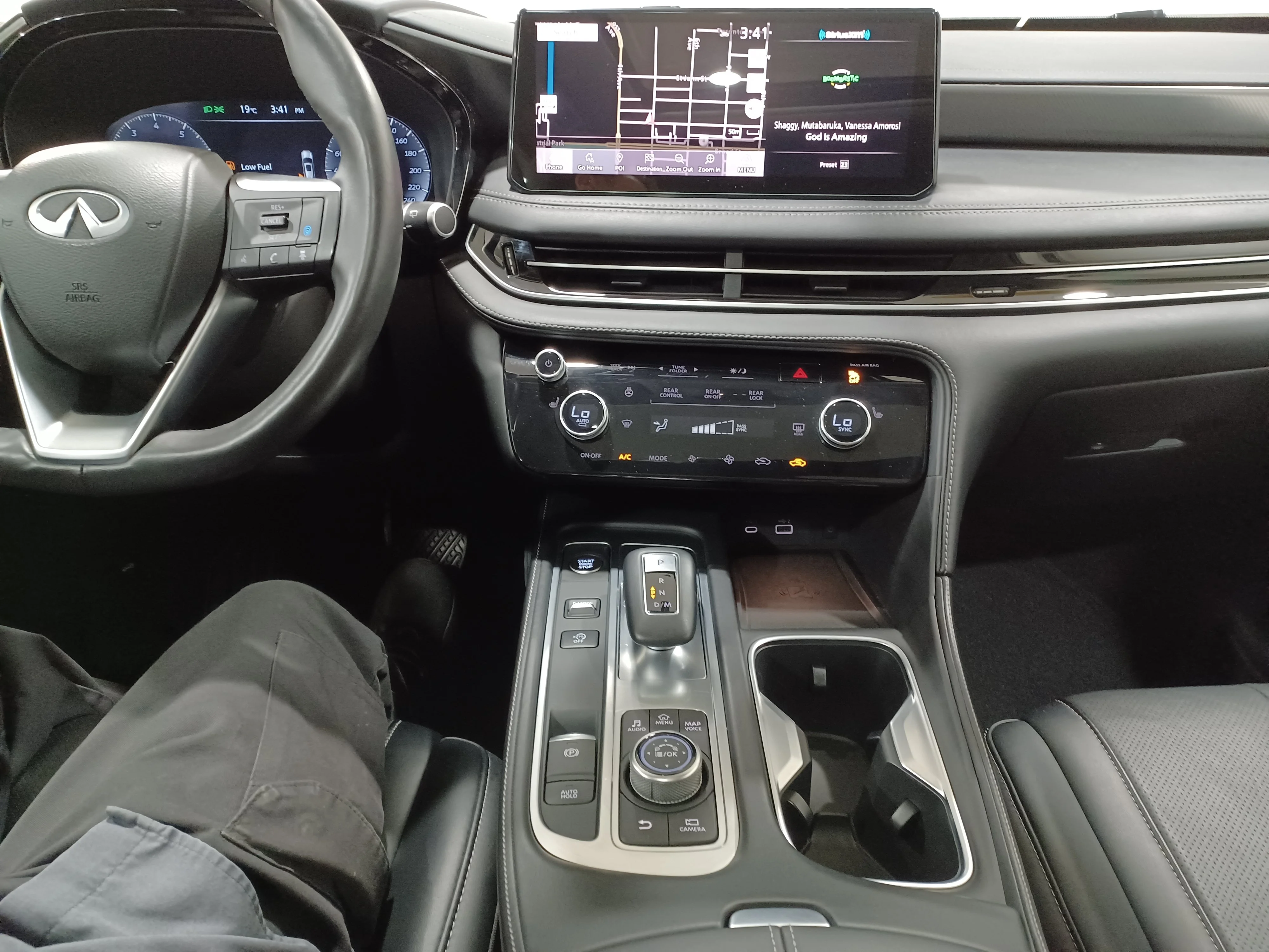 Certified Used 2024 Mineral Black Pearl INFINITI Luxe AWD*7 Pass | Adapt Cruise | Remote Start | Nav | 360 Cam | Htd Leather | Pano Roof | Htd Wheel image 17