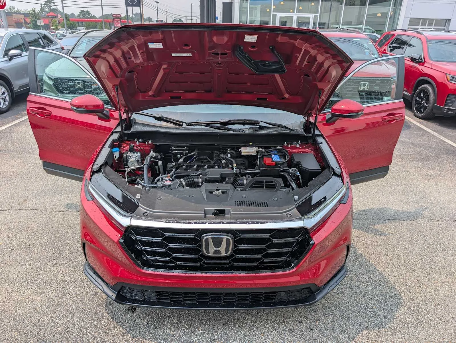 New 2026 Radiant Red Metallic Honda EX-L image 10