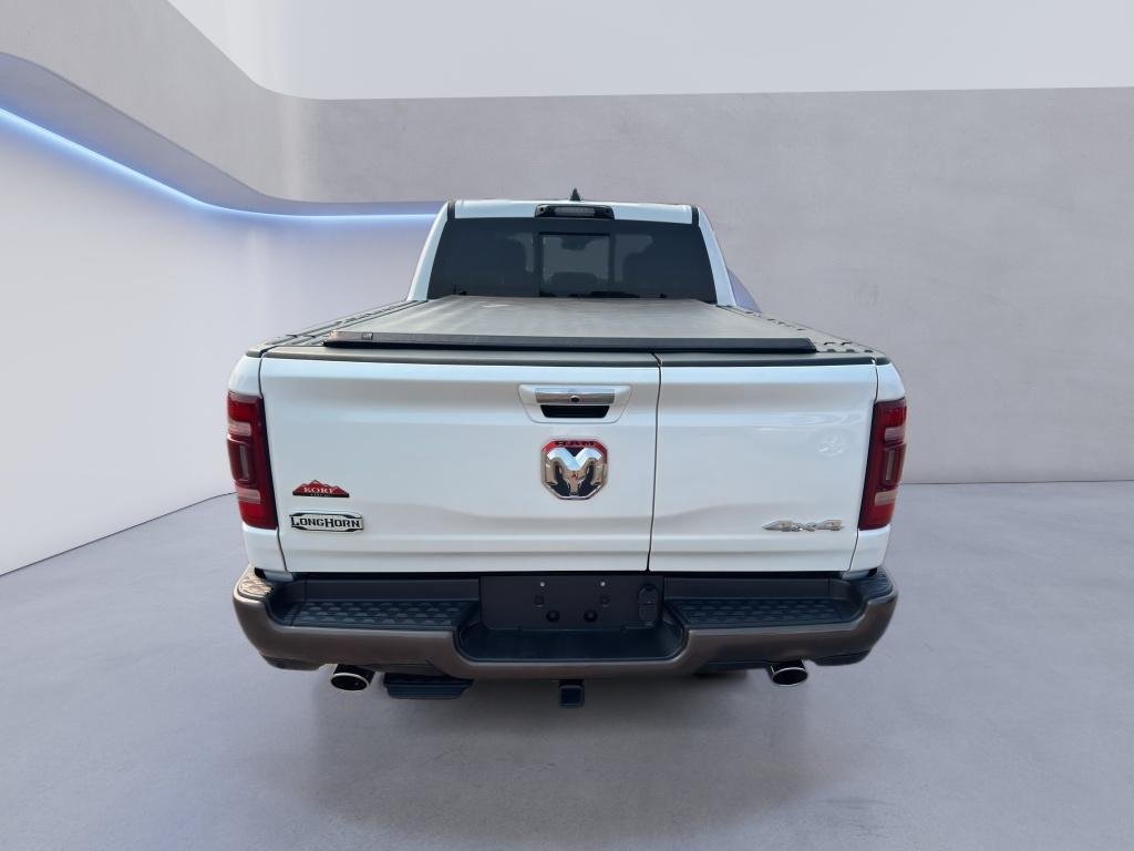 Used 2022 Ivory White Tri-Coat Pearlcoat Ram Longhorn image 7