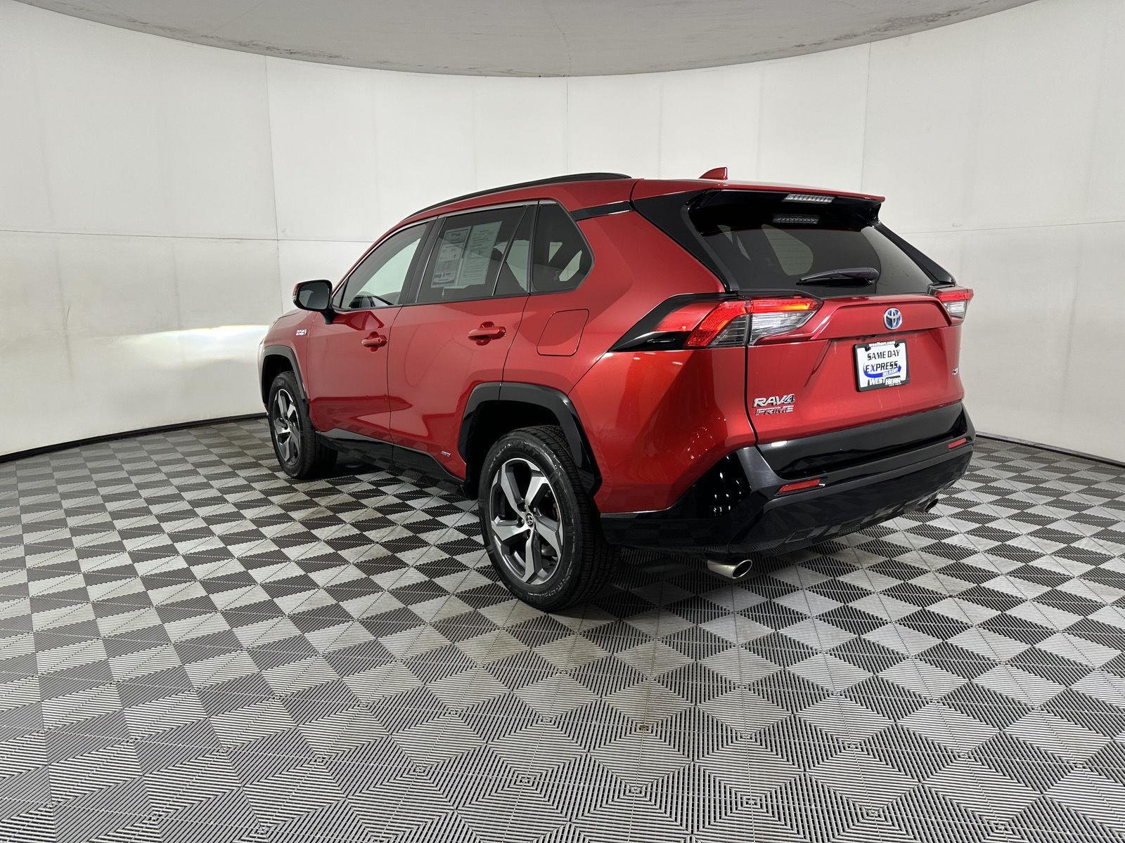 Certified Used 2022 Supersonic Red Toyota SE image 6