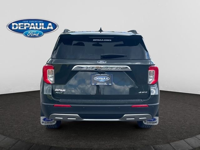Used 2023 Green Metallic Ford XLT image 5