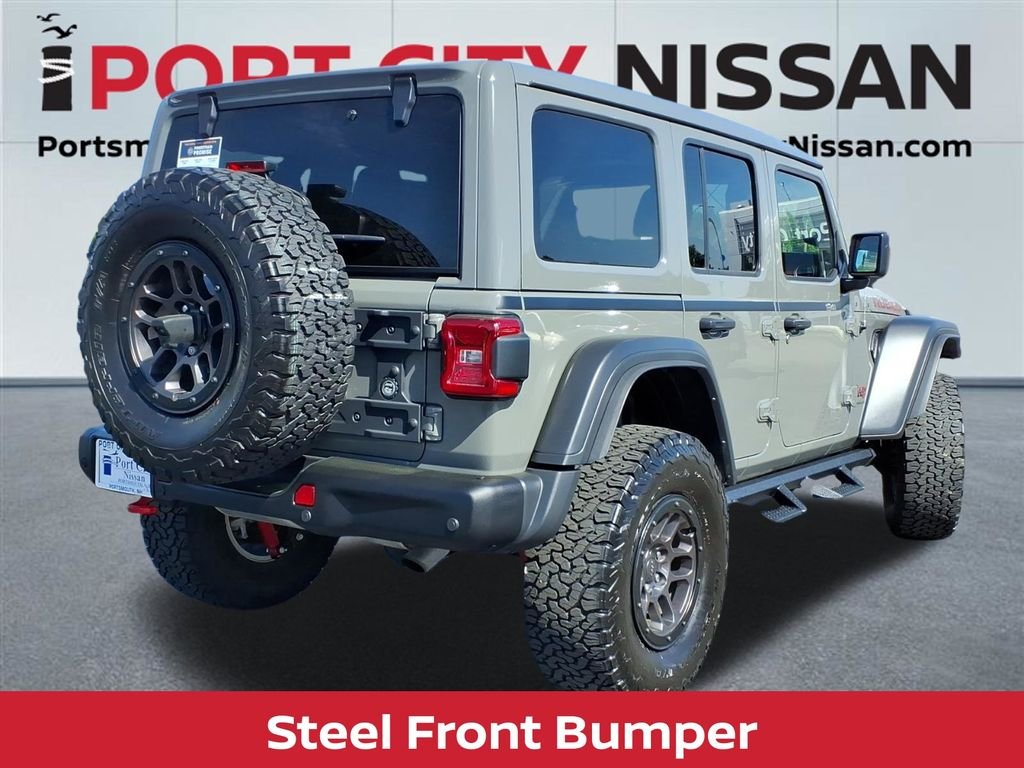 Used 2023 Sting-Gray Clearcoat Jeep Rubicon w/XTREME RECON 35" PKG, POWER TOP & MORE! image 35