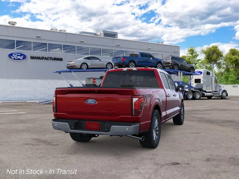 New 2026 Ruby Red Metallic Tinted Clearcoat Ford Lariat image 8