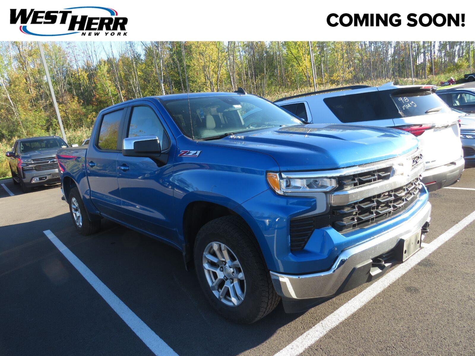 Used 2022 Glacier Blue Metallic Chevrolet LT image 1