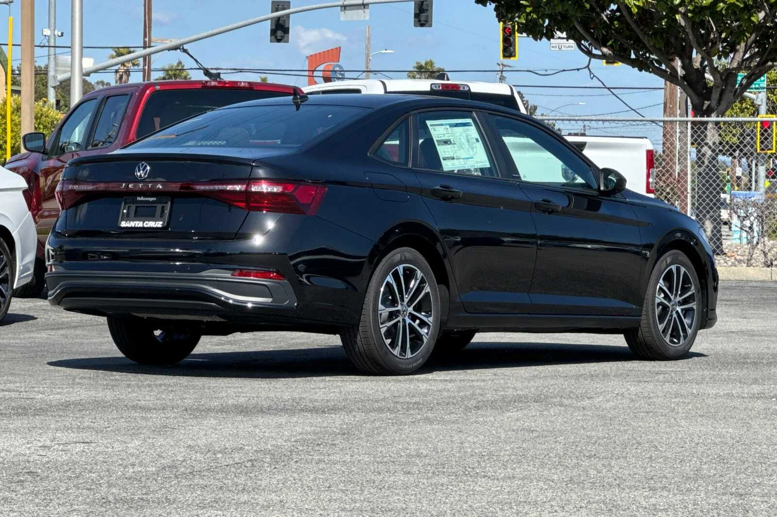 New 2026 Black Volkswagen 1.5T Sport image 4