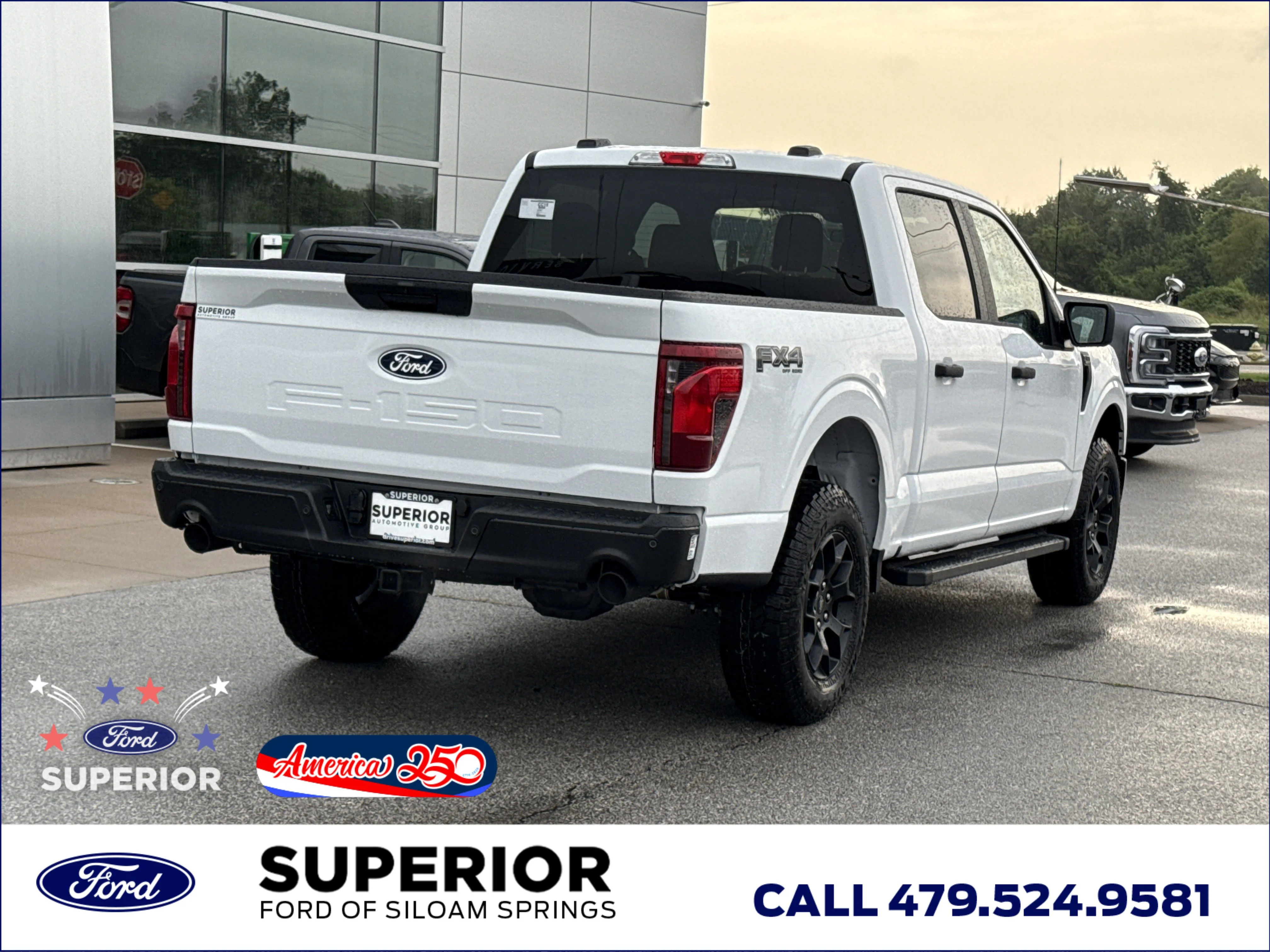 New 2026 Oxford White Ford STX 4WD image 3