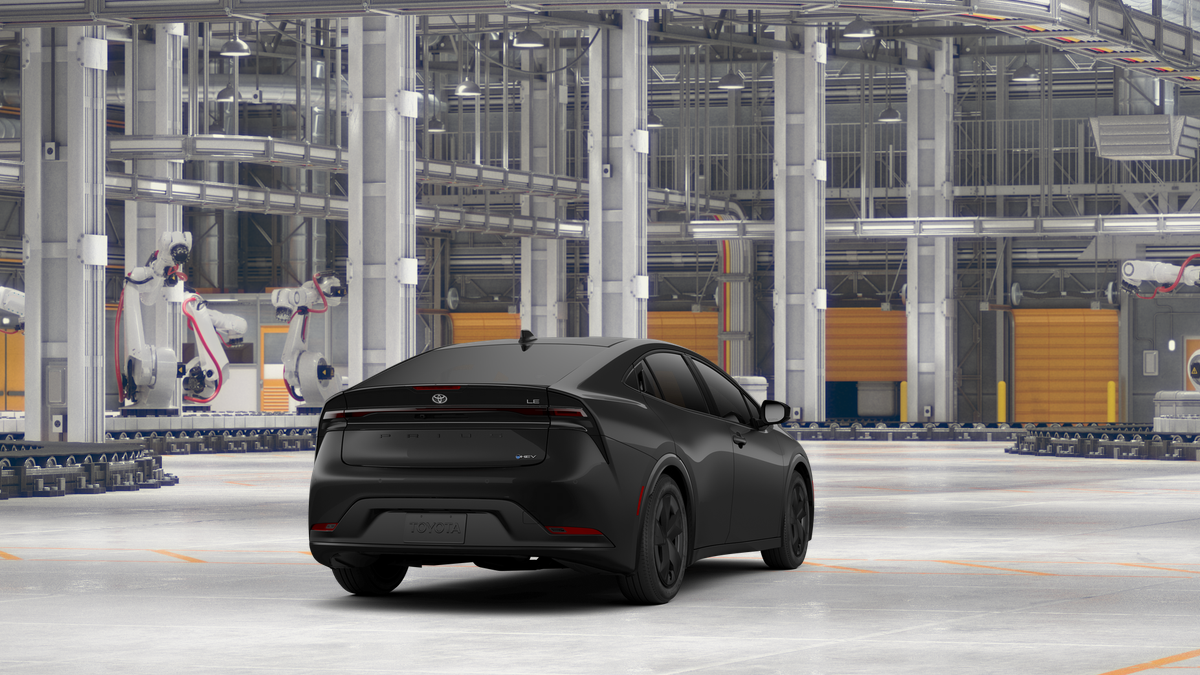 New 2026 Midnight Black Metallic Toyota LE image 9