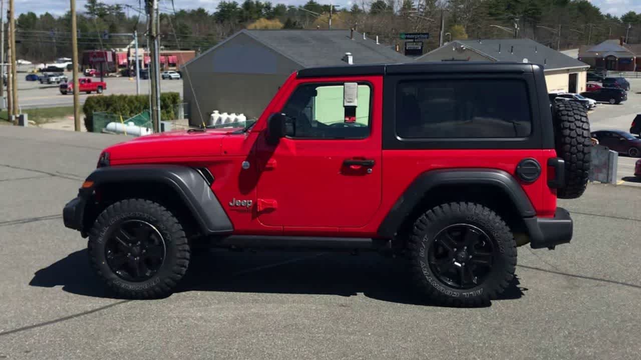 Used 2021 Firecracker Red Clearcoat Jeep Sport S image 5