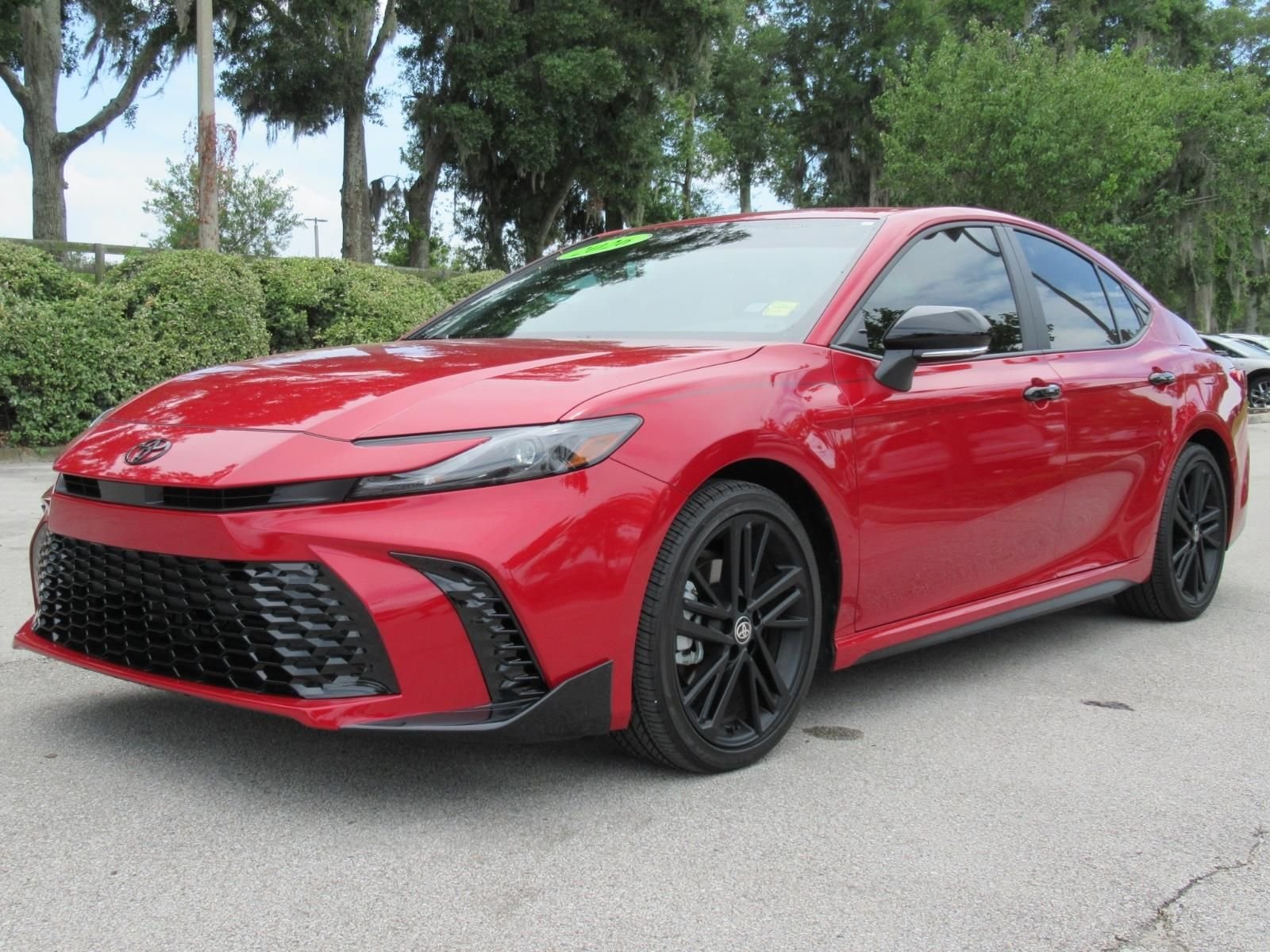 Used 2026 Red Toyota SE Nightshade image 3