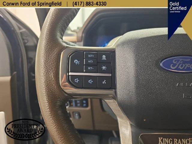 Certified Used 2025 Antimatter Blue Metallic Ford King Ranch image 38