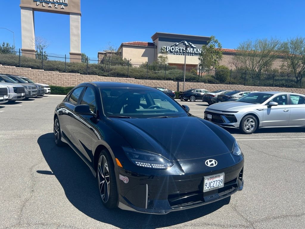Certified 2023 Hyundai IONIQ 6 SEL with VIN KMHM34AA1PA030390 for sale in Moreno Valley, CA