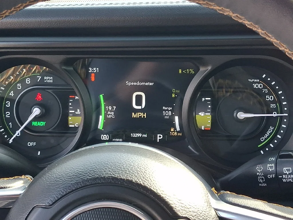 Used 2024 Black Jeep Sahara 4xe image 26