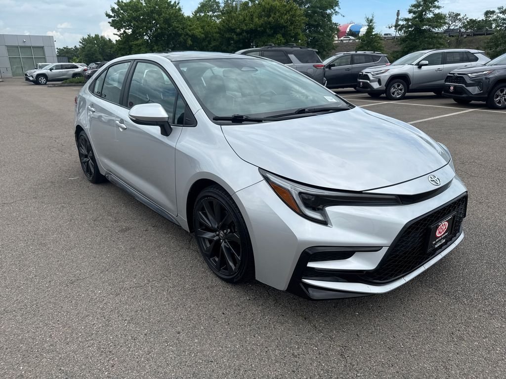 Used 2024 Silver Toyota XSE image 9