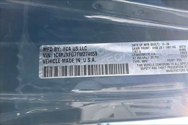 New 2026 Jeep Wrangler Rubicon 4D Sport Utility