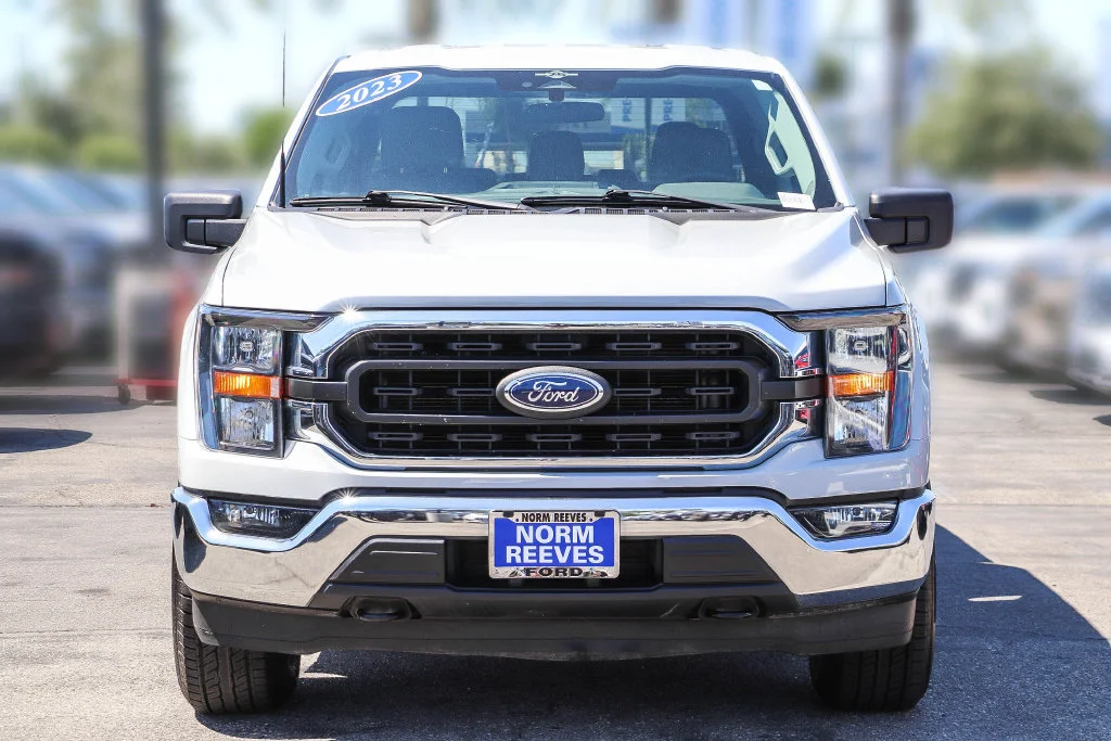 Certified Used 2023 White Ford XLT image 2