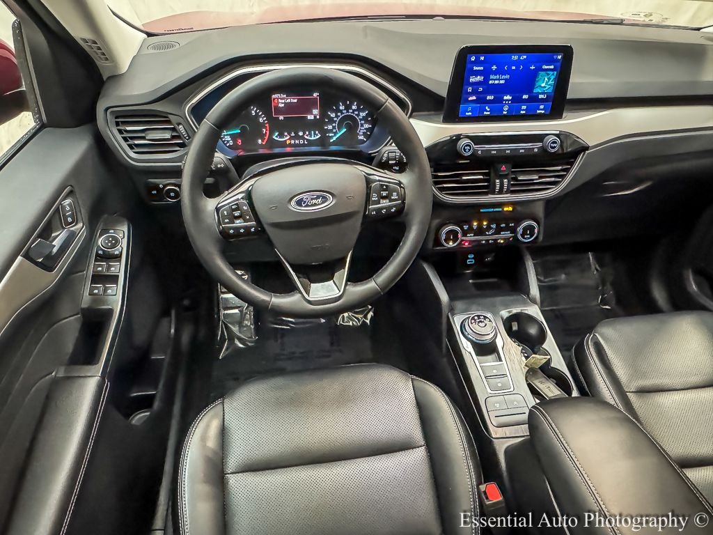Used 2022 Red Metallic Ford SEL image 14