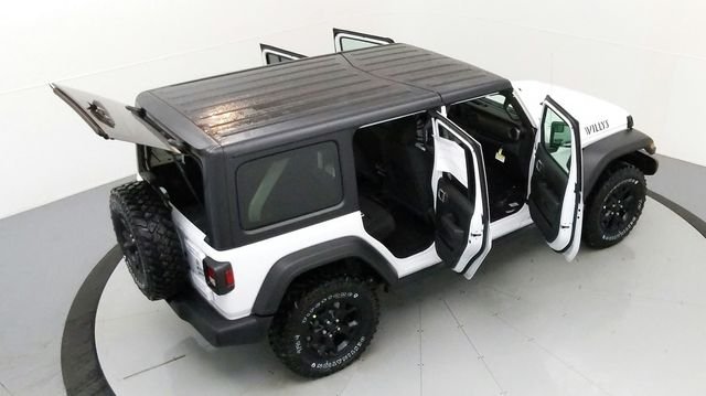 Used 2021 White Jeep Unlimited Willys image 24