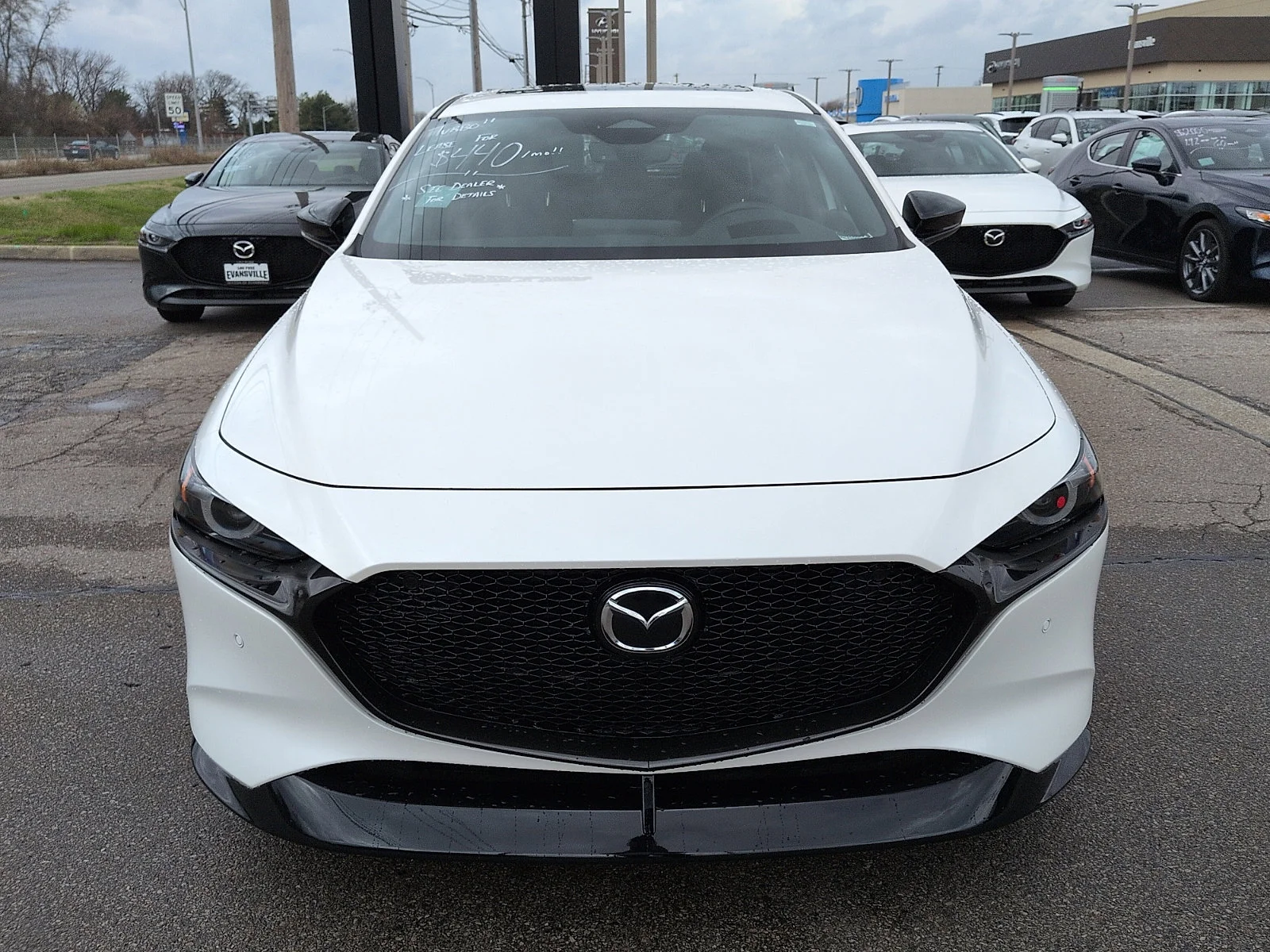 New 2026 Snowflake White Pearl Mazda 2.5 Turbo Premium Plus image 3