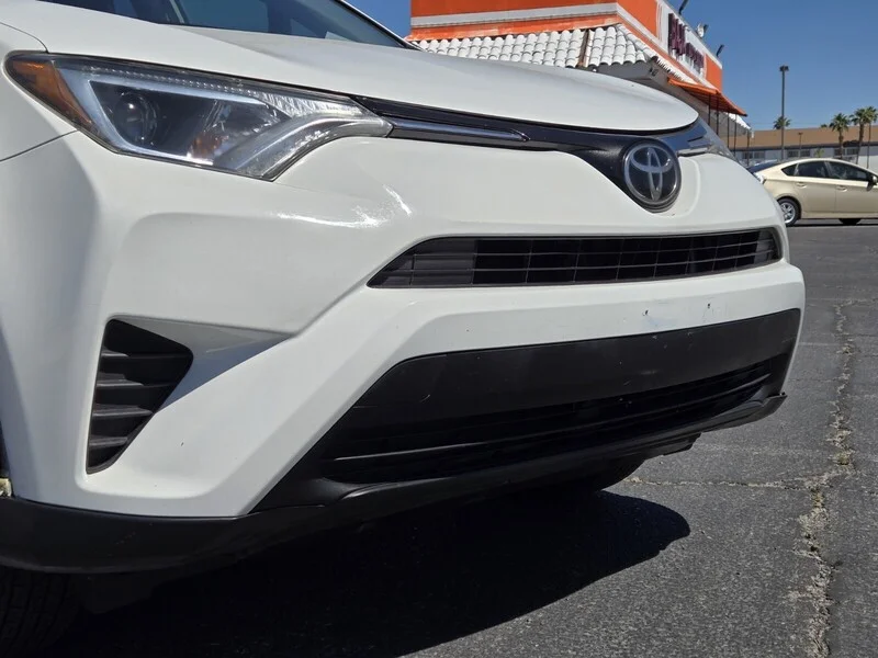 Used 2017 White Toyota LE image 5