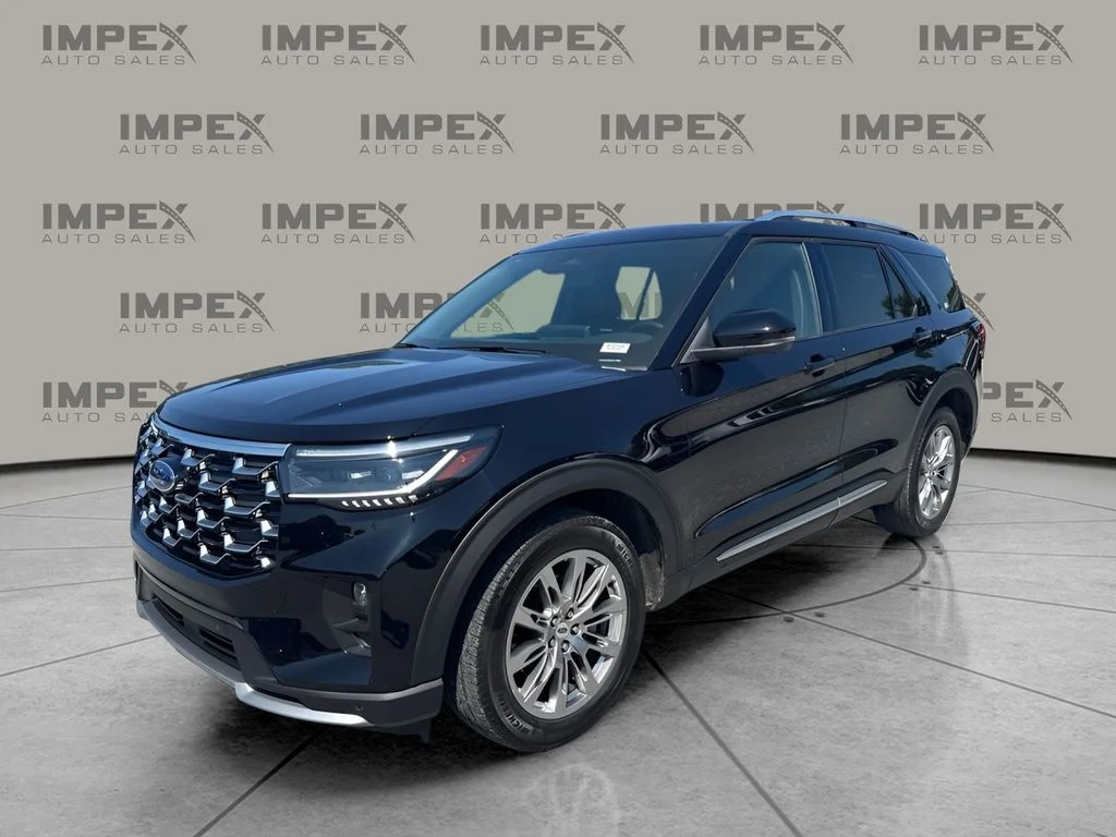 Used 2025 Black Ford Platinum image 1