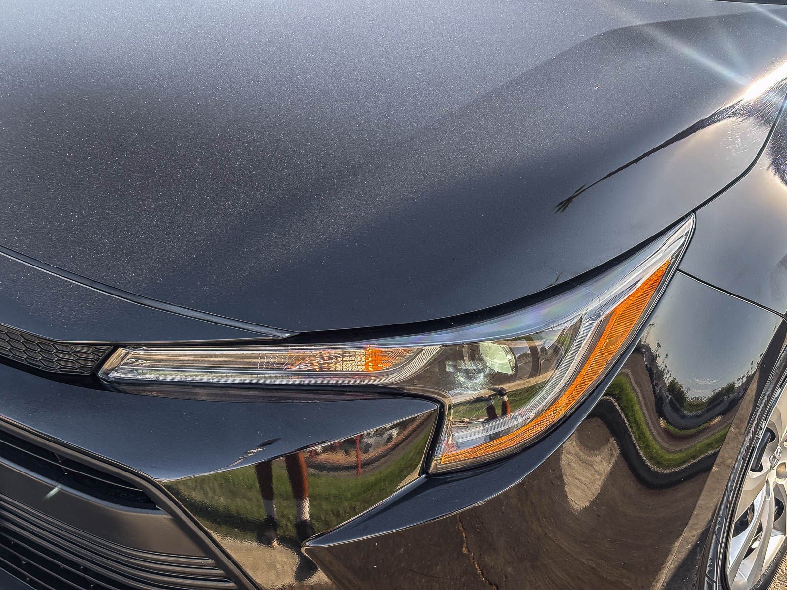 Certified Used 2024 Midnight Black Metallic Toyota LE image 8