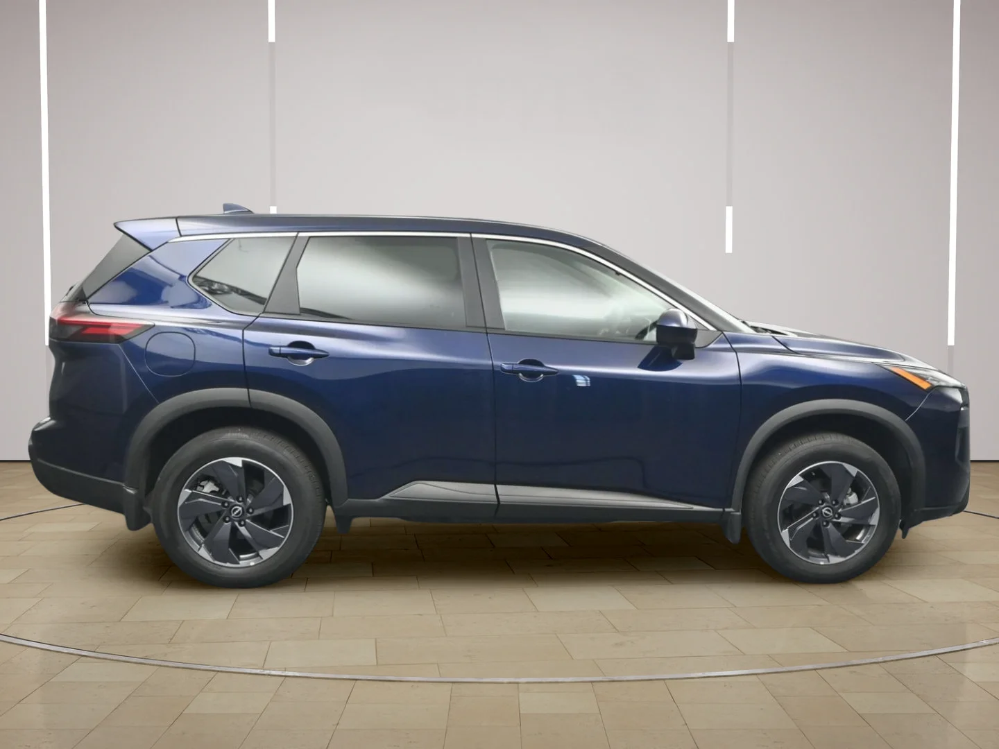 Certified Used 2025 Deep Ocean Blue Pearl Nissan SV image 8