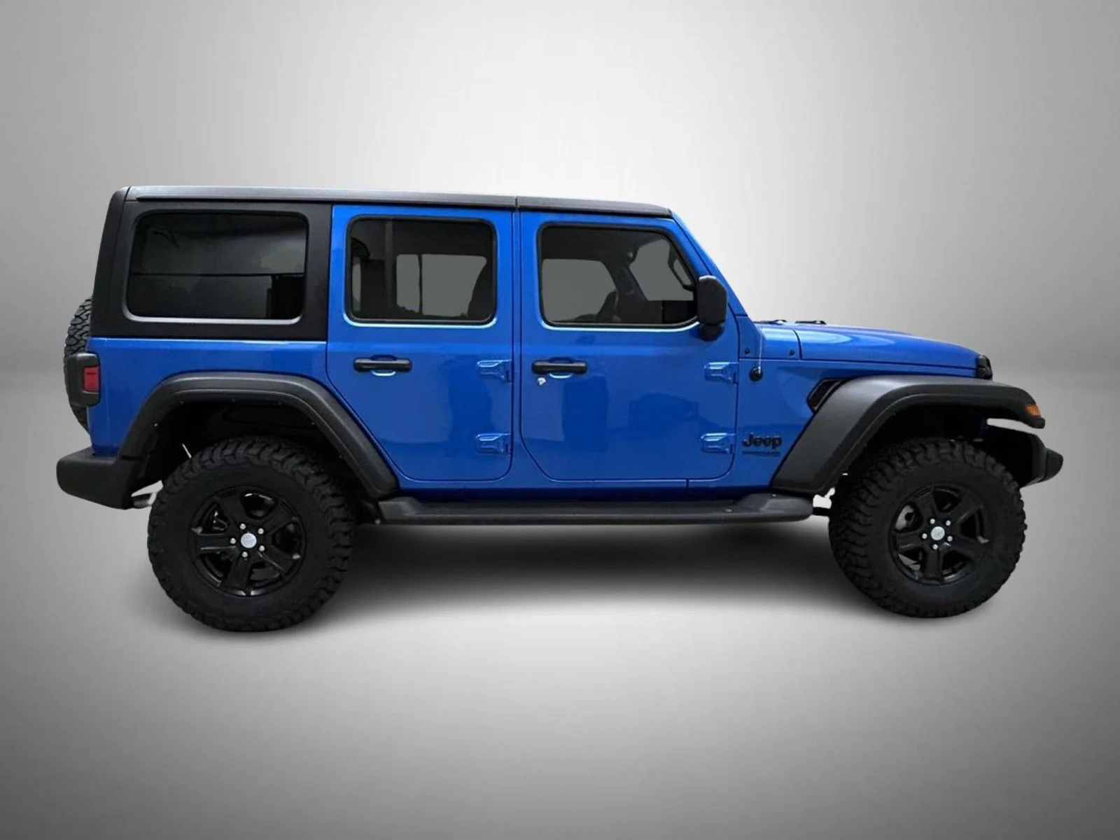 Used 2022 Blue Jeep Unlimited Sport S image 4