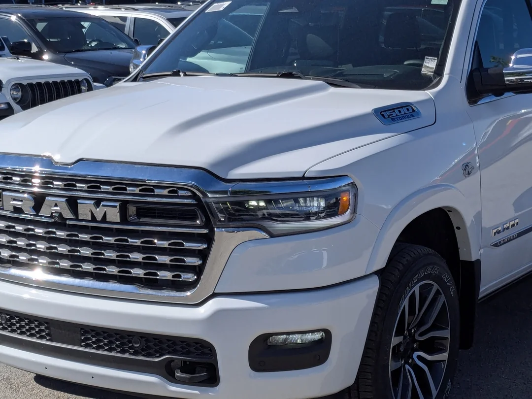 New 2026 White RAM Limited - - 5.7L HEMI V8 eTorque - 14.4 NAV Display - RamBox Cargo Sys - Surround View Cam & More! image 11