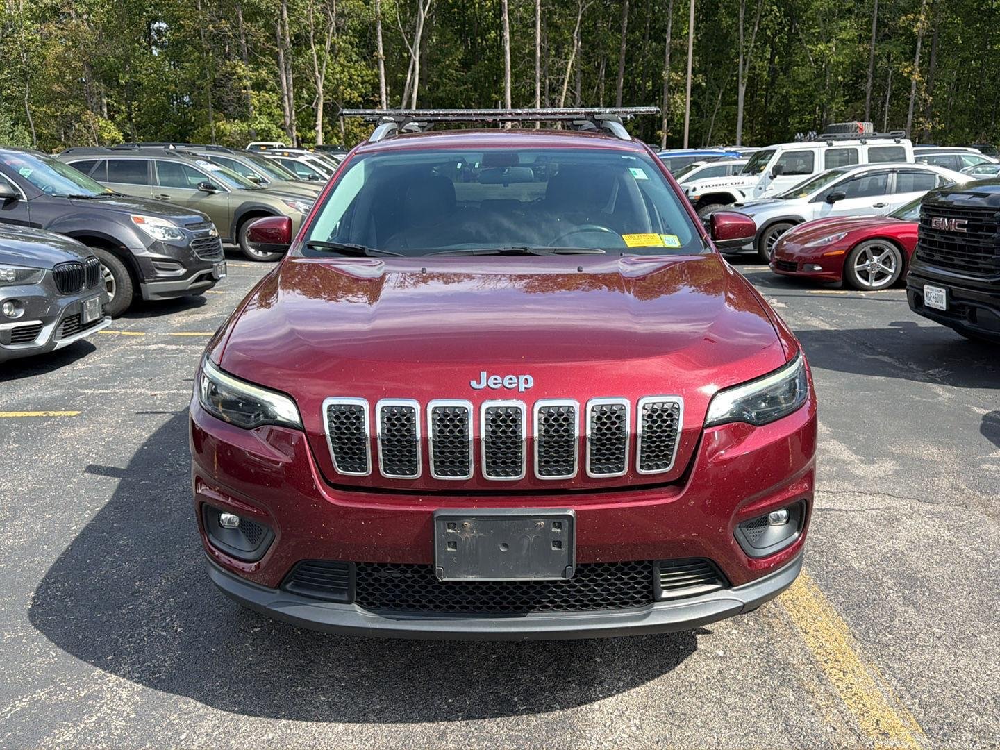 Used 2020 Velvet Red Pearlcoat Jeep Latitude Plus image 2