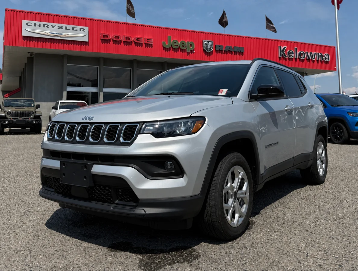 New 2025 Silver Jeep North image 1