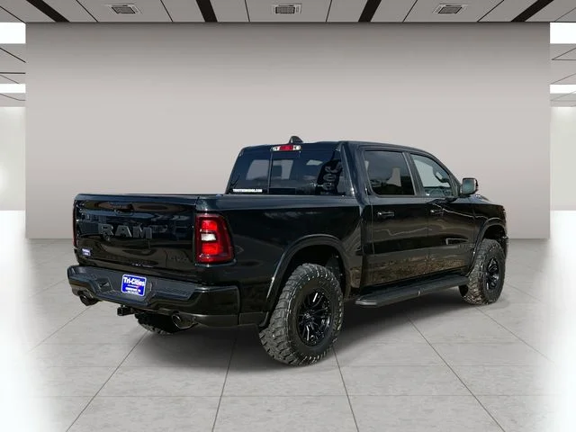 New 2026 Diamond Black Crystal Pearl-Coat Exterior Paint RAM Big Horn/Lone Star image 4