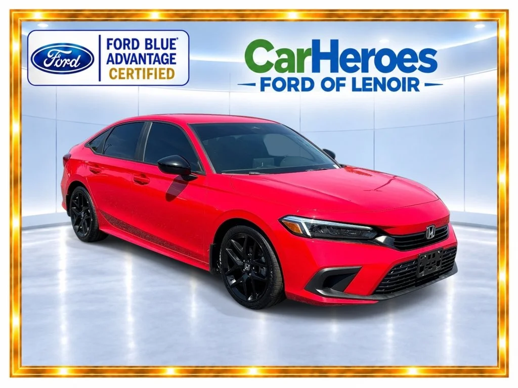 Certified Used 2024 Rallye Red Honda Sport image 1
