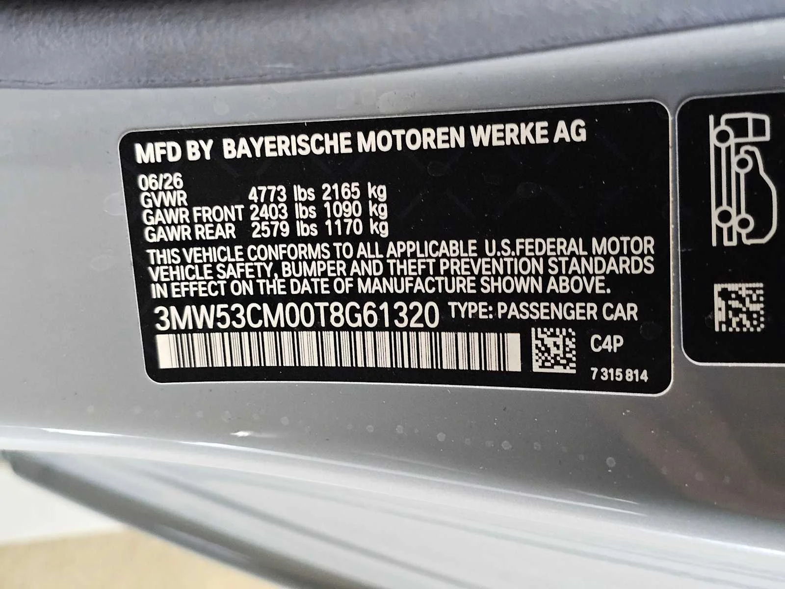 New 2026 Brooklyn Grey Metallic BMW M240i xDrive image 32
