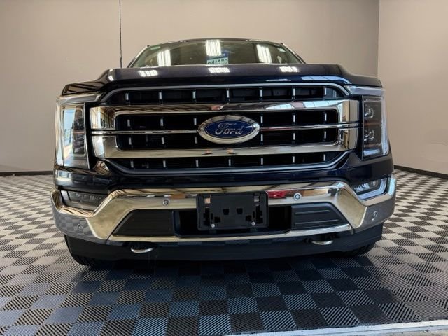 Certified Used 2023 Antimatter Blue Metallic Ford Lariat image 3