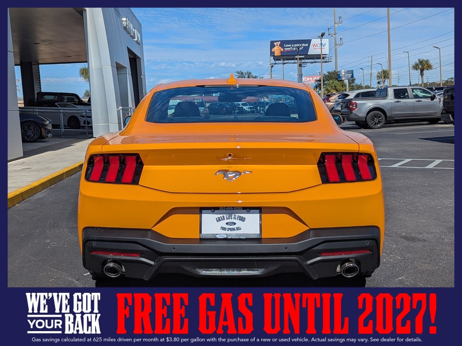 New 2026 Orange Fury Metallic Tri-coat Ford EcoBoost image 7