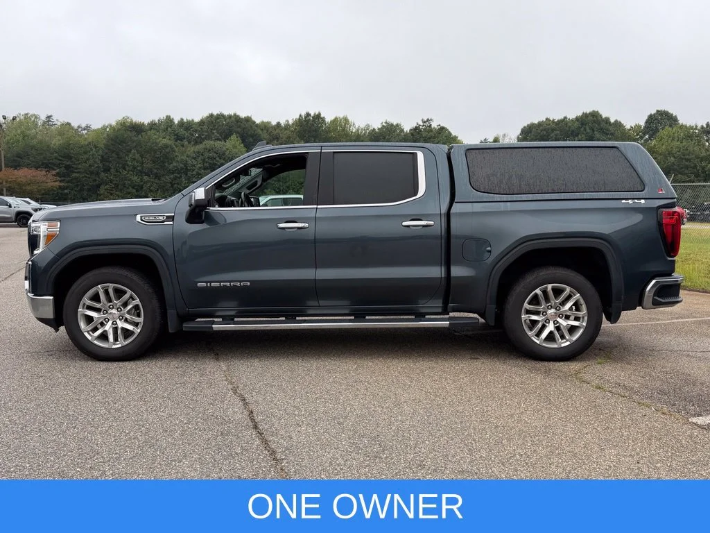 Used 2021 DARK SKY METALLIC GMC SLT image 5