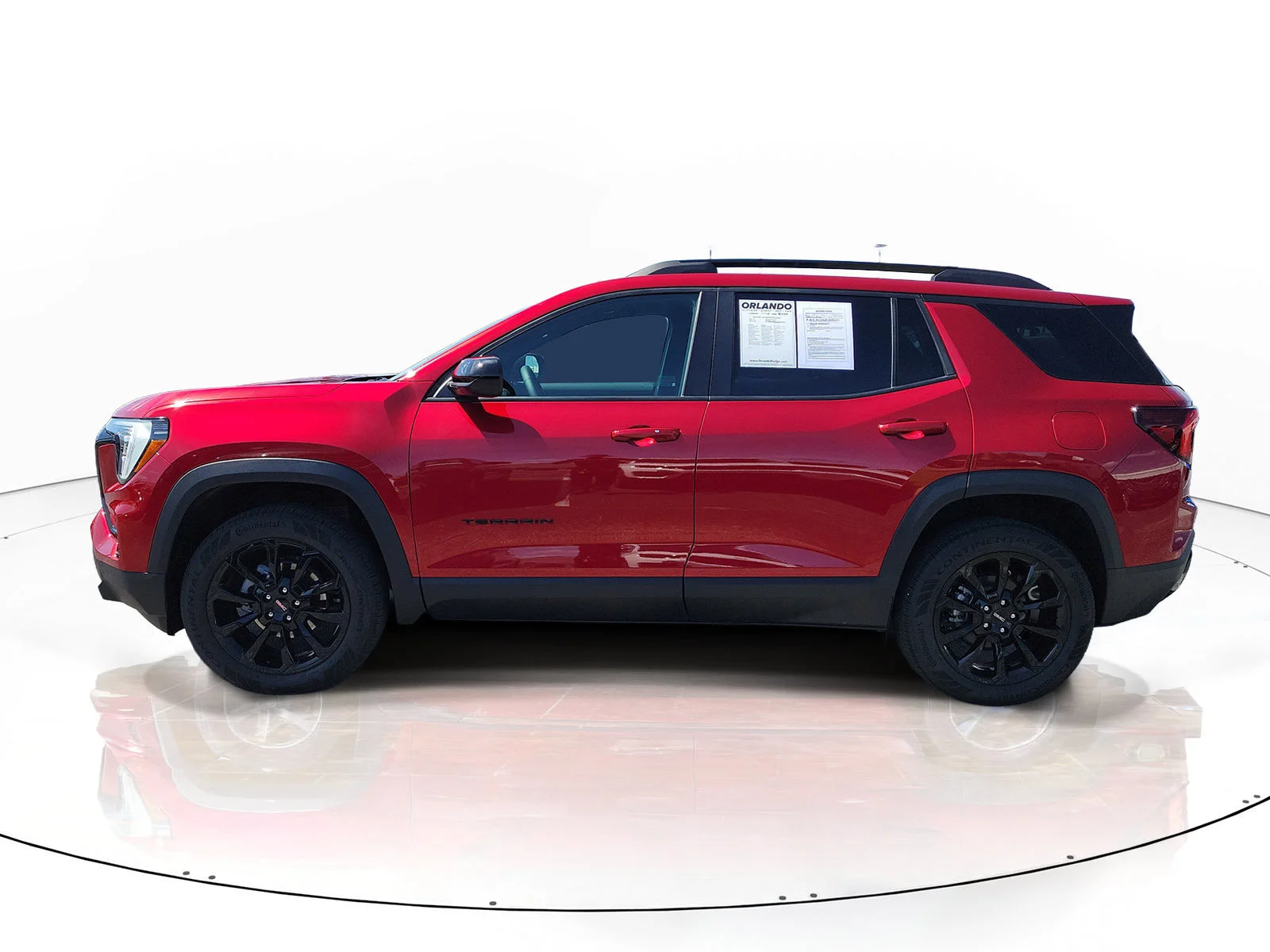 Used 2026 Volcanic Red Tintcoat GMC FWD Elevation image 4