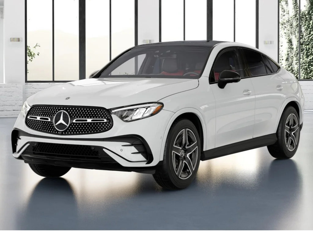 New 2026 White Mercedes-Benz GLC 300 Coupe image 1