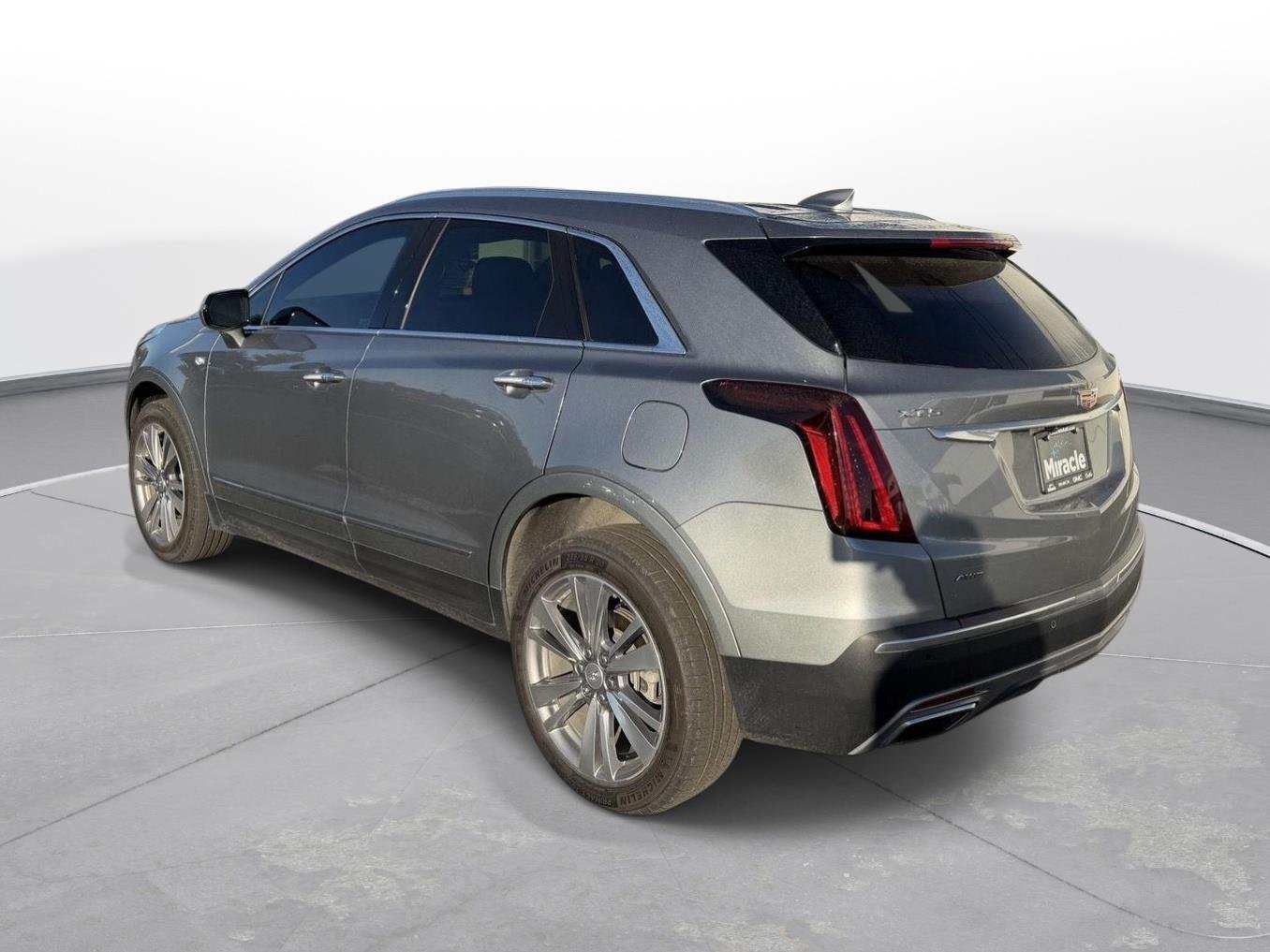 Used 2024 Argent Silver Metallic Cadillac AWD Premium Luxury image 2
