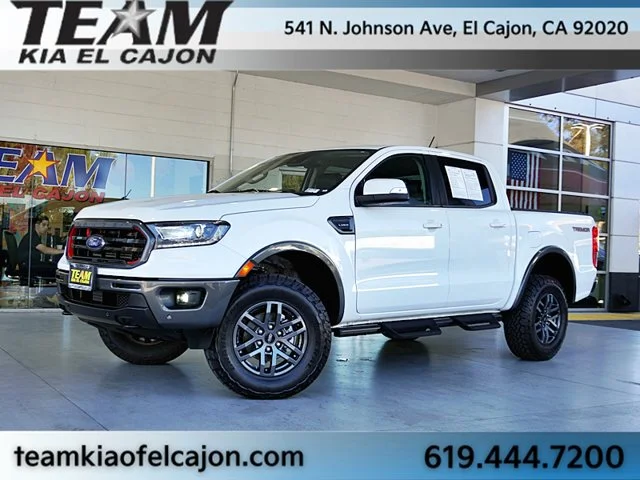 Used 2021 White Ford Lariat image 2