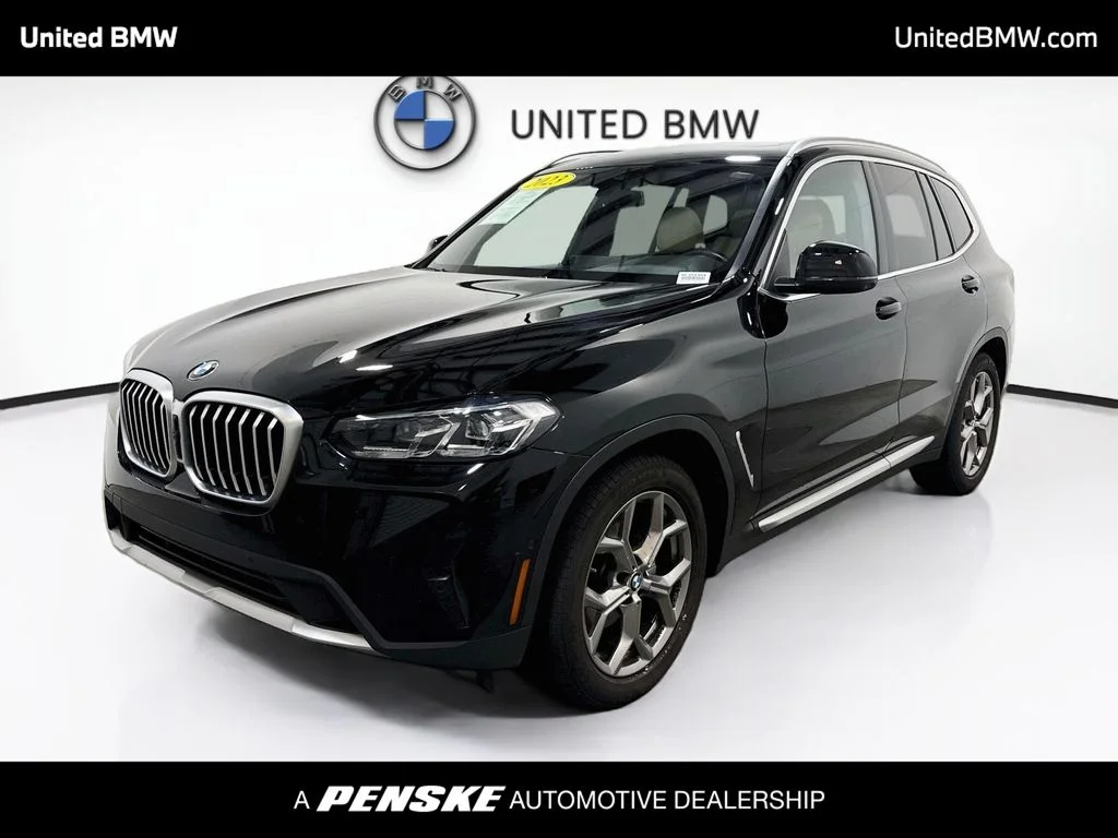 Certified Used 2023 Jet Black BMW sDrive30i image 1