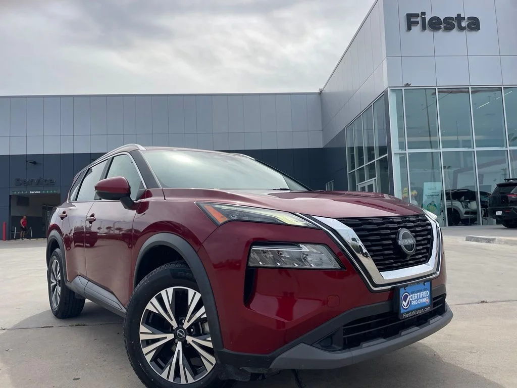 Certified Used 2023 Red Nissan SV image 1
