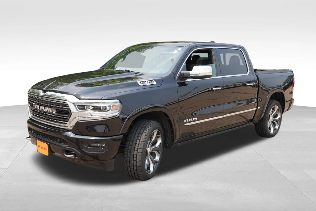 Used 2019 Diamond Black Crystal Pearlcoat Ram Limited image 11