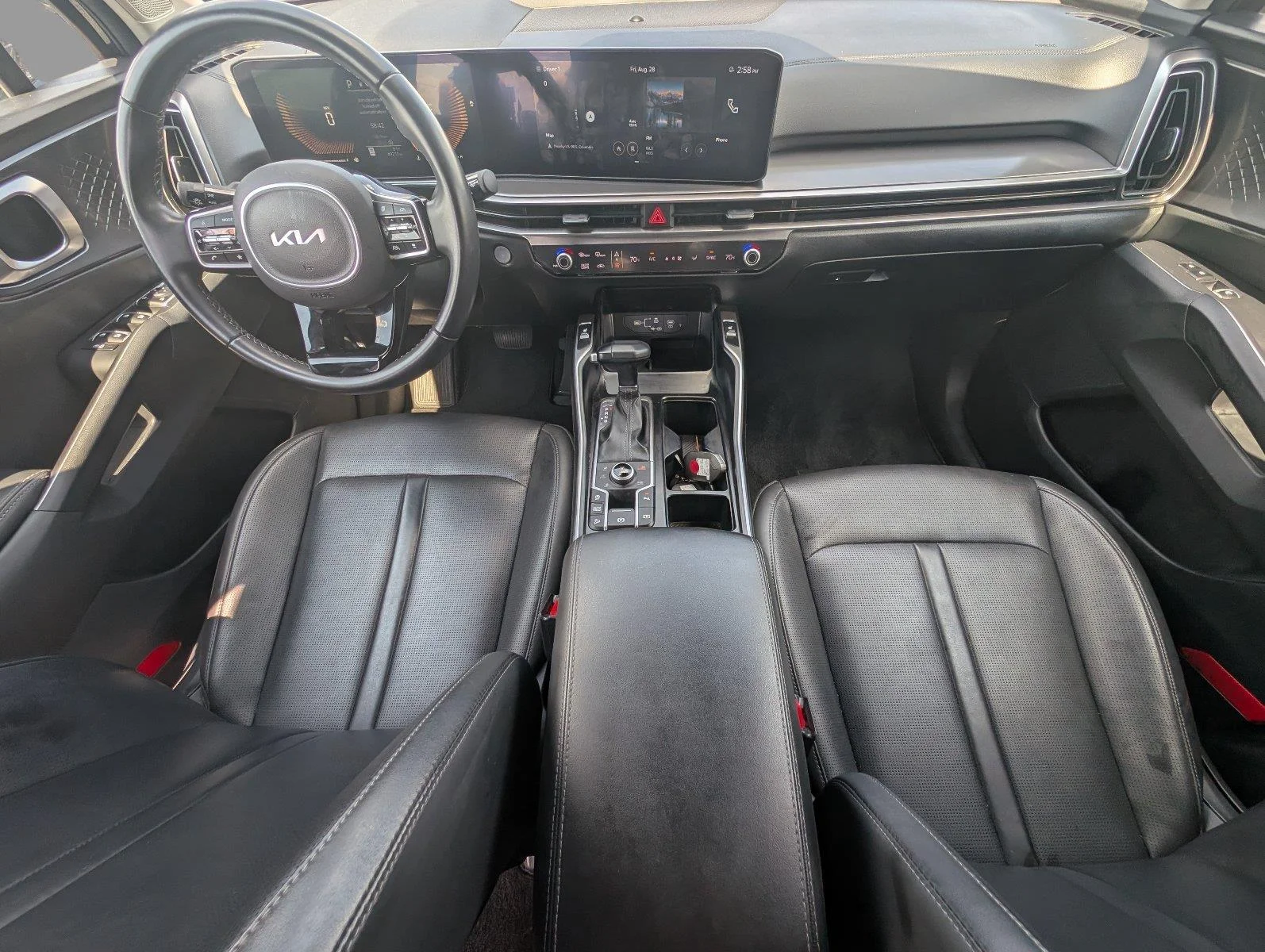 Used 2024 Ebony Black Kia S image 35