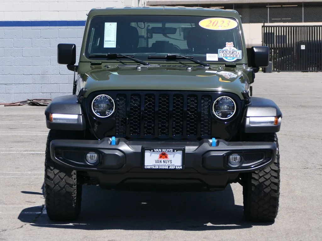 Used 2023 Green Jeep Willys 4xe image 7