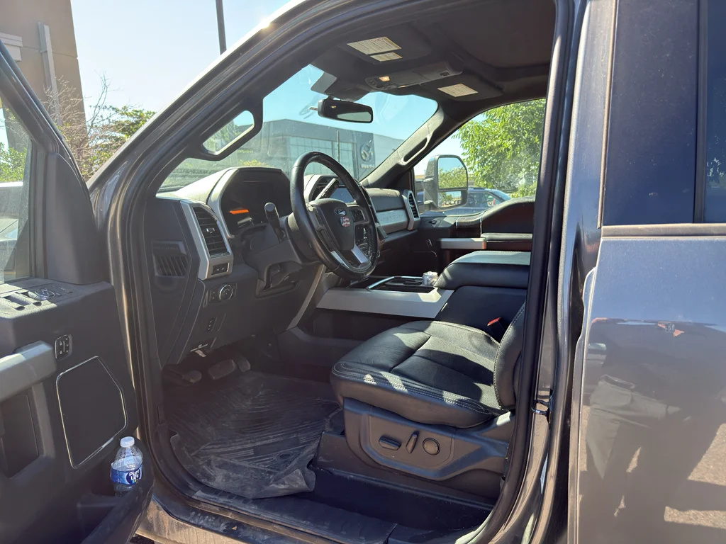 Used 2022 Carbonized Gray Metallic Ford LARIAT image 2