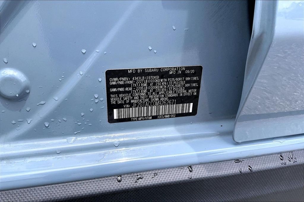 Used 2021 Gray Subaru Premium image 25