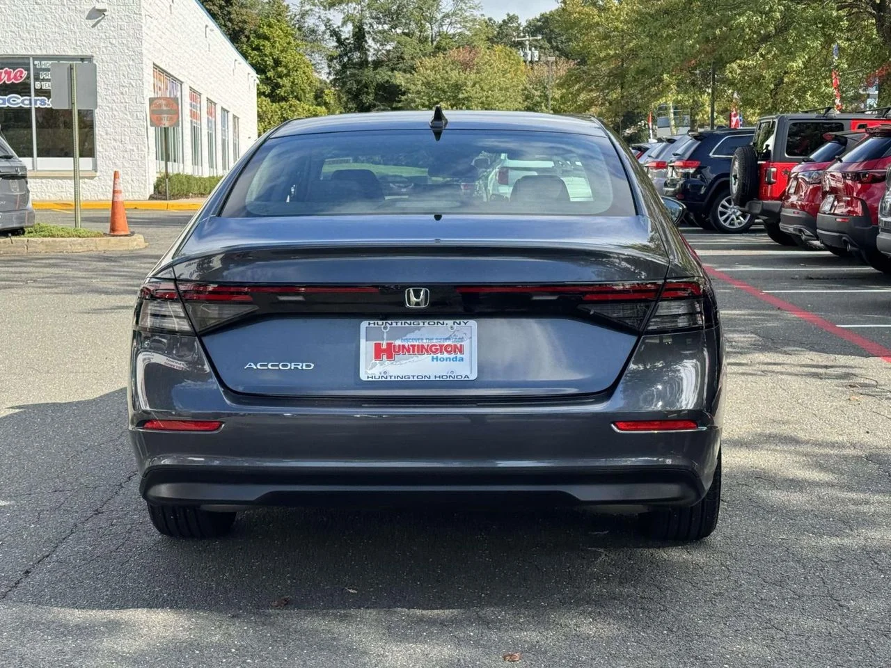 Used 2024 Meteorite Gray Metallic Honda EX image 6